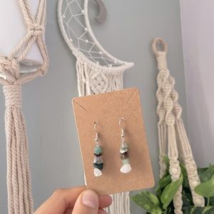 mixed crystal dangle earrings!